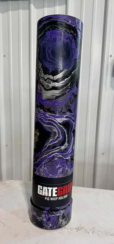 Black/Silver/Purple